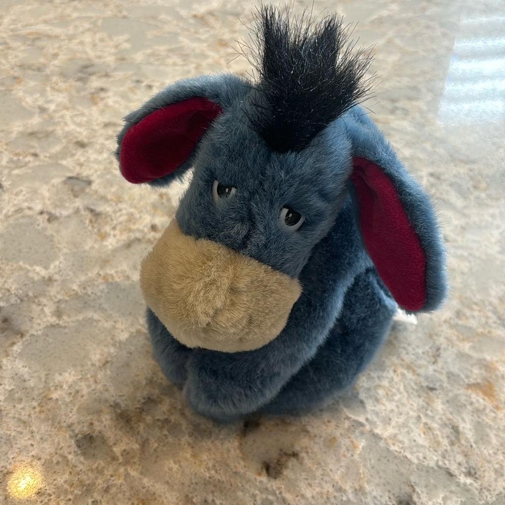 The Walt Disney Company Eeore Plush with removable tail.